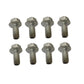 Self-Tapping Spindle Bolts GX22456 Pack of 8 Fits JD LA175 L118 LA165 GX20234