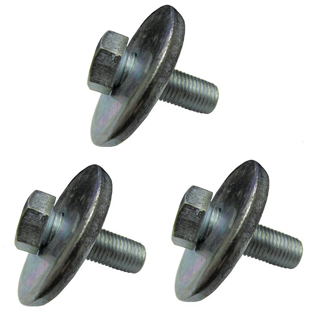 Qty 3: Blade Bolt w/ Flat Washer

 Fits Husqvarna Replaces 532 19 30-03