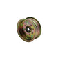 Flat Idler Pulley Fits Exmark Replaces 1-413099