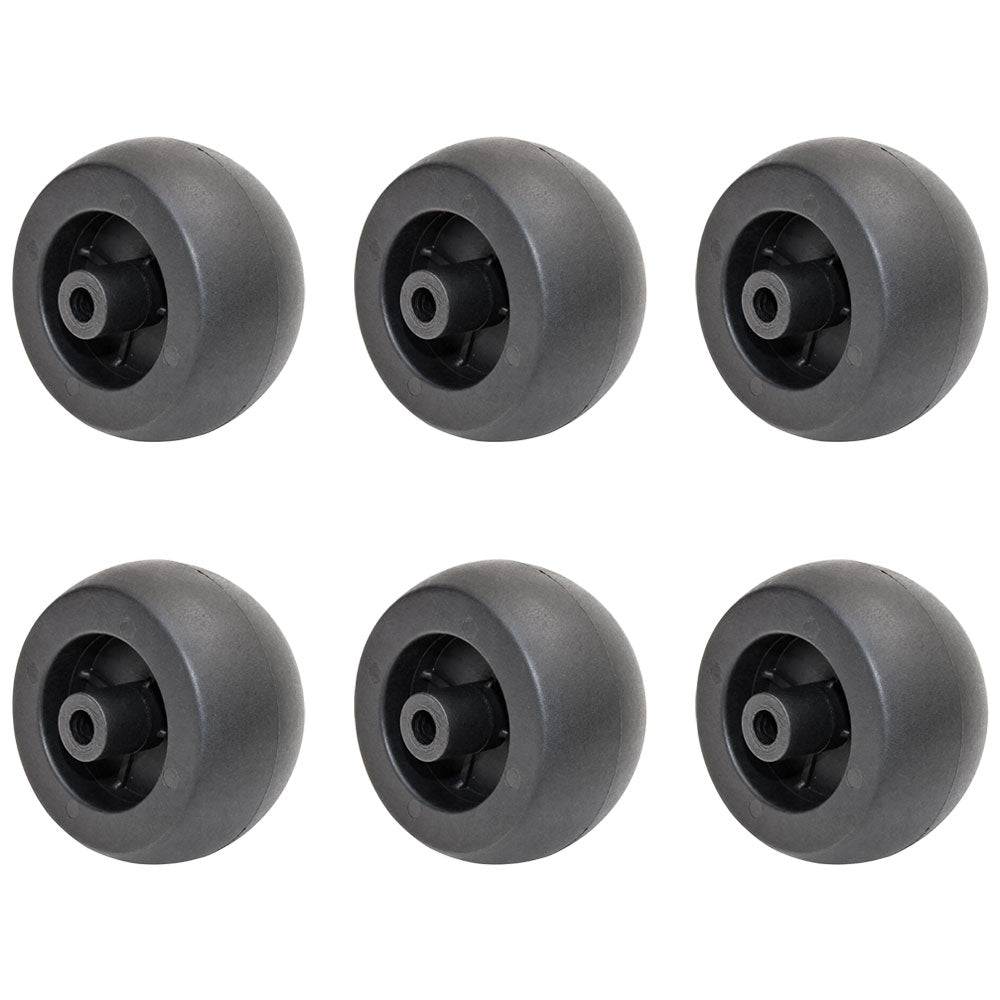 Qty 6: Deck Wheel - 5" x 2-3/4" Fits John Deere Replaces TCA22703