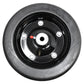10" Finish Mower Rubber Wheel 10" x 3.25" Fits 1/2" Axle