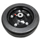 10" Finish Mower Rubber Wheel 10" x 3.25" Fits 1/2" Axle