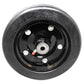 10" Finish Mower Rubber Wheel 10" x 3.25" Fits 1/2" Axle