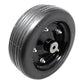10" Finish Mower Rubber Wheel 10" x 3.25" Fits 1/2" Axle