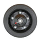 One Bush Hog Solid Finish Mower Wheel 10" x 3.25" Replaces 87750