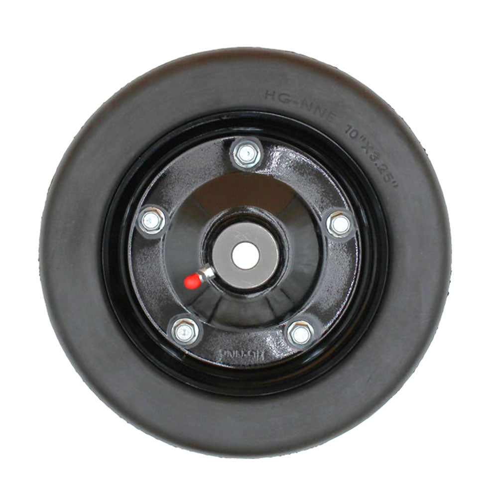 One Bush Hog Solid Finish Mower Wheel 10" x 3.25" Replaces 87750