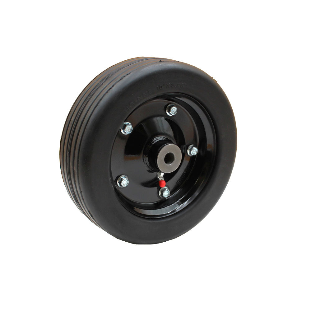 10"X 3.25" Finish Mower Wheel/Solid Molded Tire- Fits 5/8" Axle Befco 000-6923y