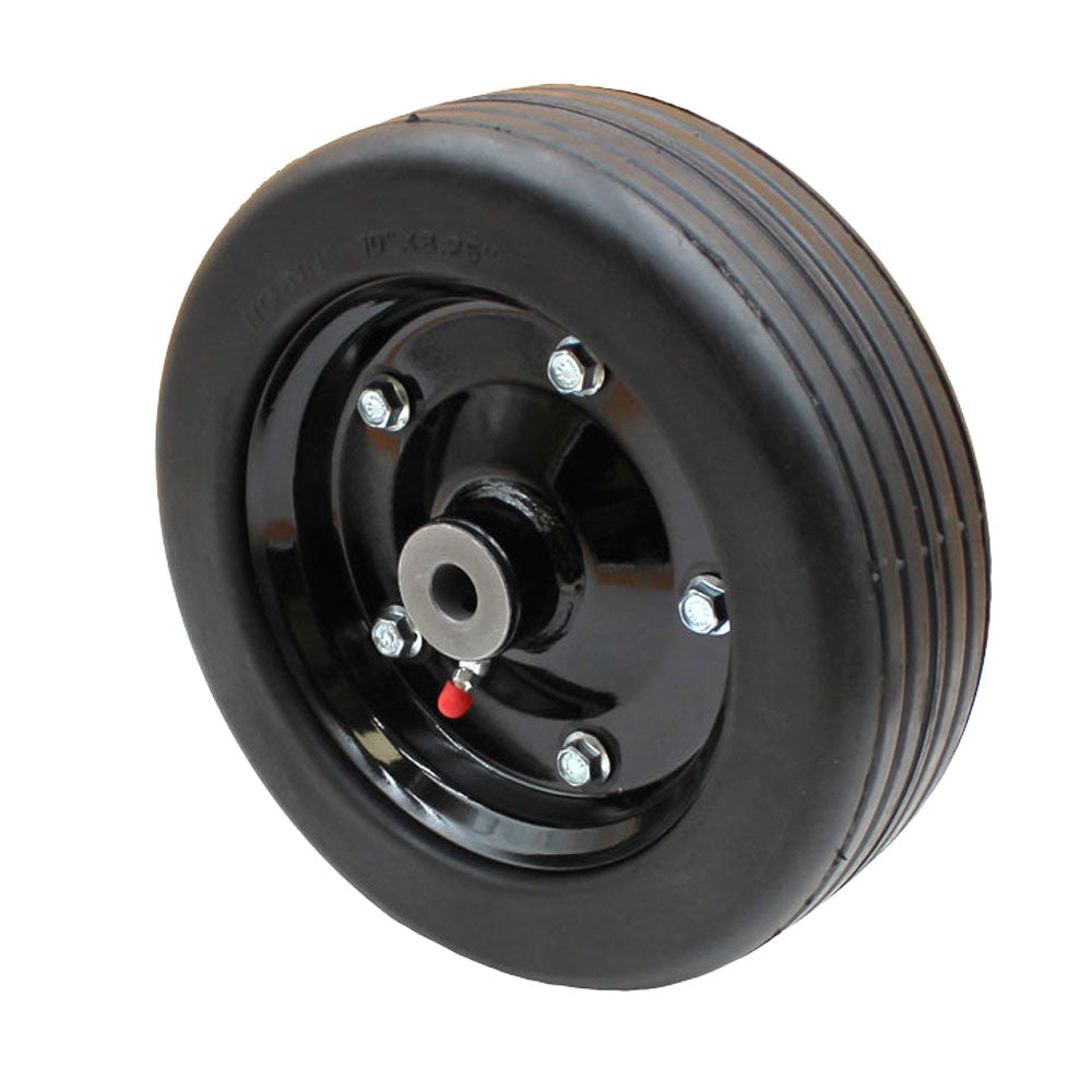 Replacement Finishing Mower Wheel 10" X 3.25" w/ 5/8" Axle Hole For Many Models