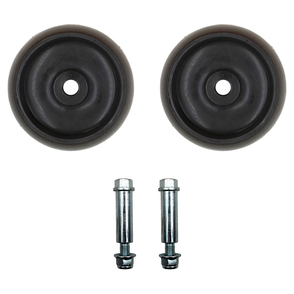 GX10168 Two (2) Deck Wheels W/ Bolts & Nuts Fits John Deere 102 105 107H 115