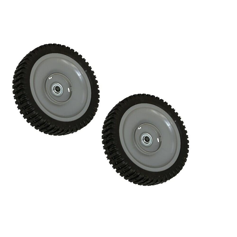 (2) Lawn Mower Wheels Fits Craftsman Walk Behind Mower Replaces 532750550