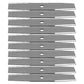 10PK Edger Blades 10 x 2" 1/8" Thick Fits Power Trim 200 And 300 Series