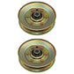 (2) V Idler Pulley 532193195 Fits Husqvarna GTH 2350 GTH 2548 YTH 1848 XP