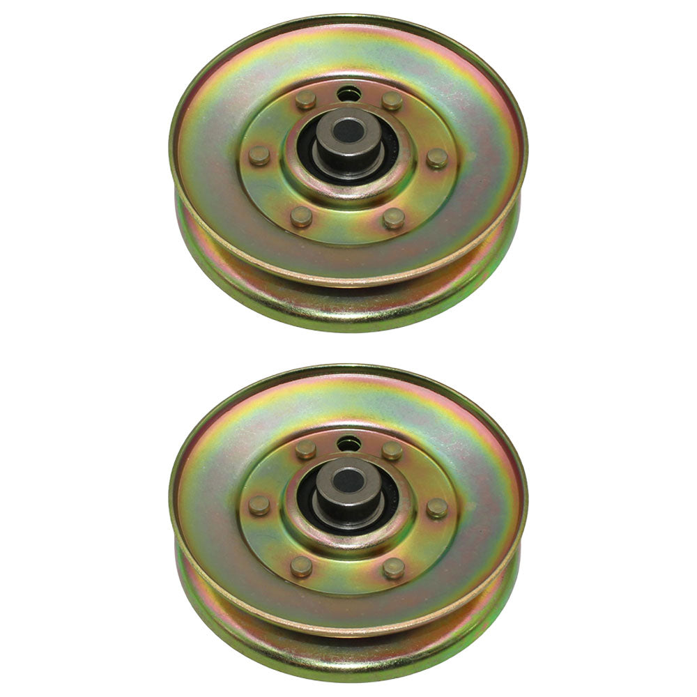 (2) V Idler Pulley 532193195 Fits Husqvarna GTH 2350 GTH 2548 YTH 1848 XP