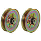 Qty. 2: Idler Pulley
 Fits CRAFTSMAN Replaces 175080
