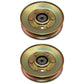 2pk V-Idler Pulley Fits Husqvarna 532193195 Fits AYP 175080 181775 184058 189993