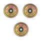 Qty 3: Flat Idler Pulley Fits Dixon Replaces 532175820
