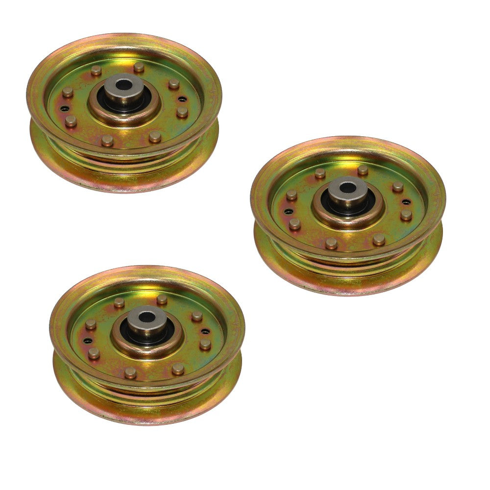 Qty 3: Flat Idler Pulley Fits Dixon Replaces 532175820