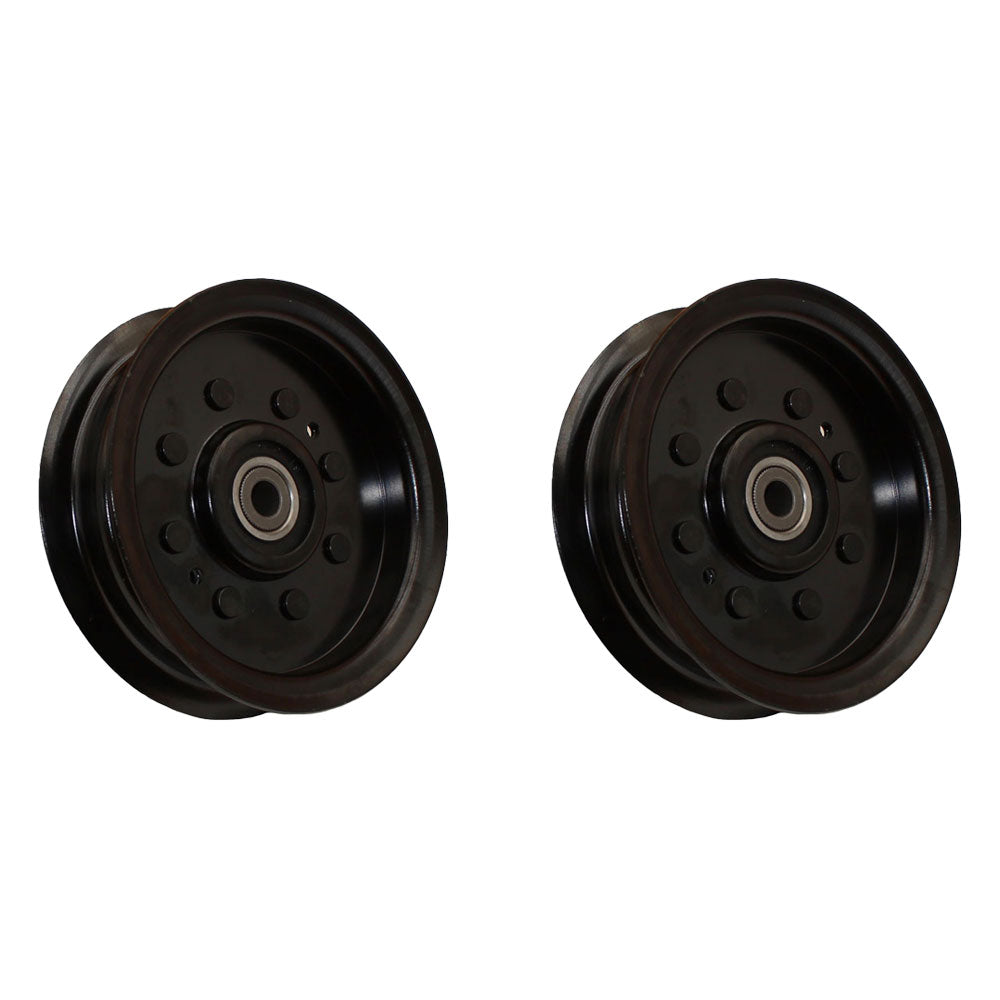 Qty 2: Flat Idler Pulley Fits Poulan Replaces LAO78-0008_x2