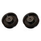 (2) Flat Idler Pulley Fits Husqvarna 48" 54" Deck 196104 532196104 197380