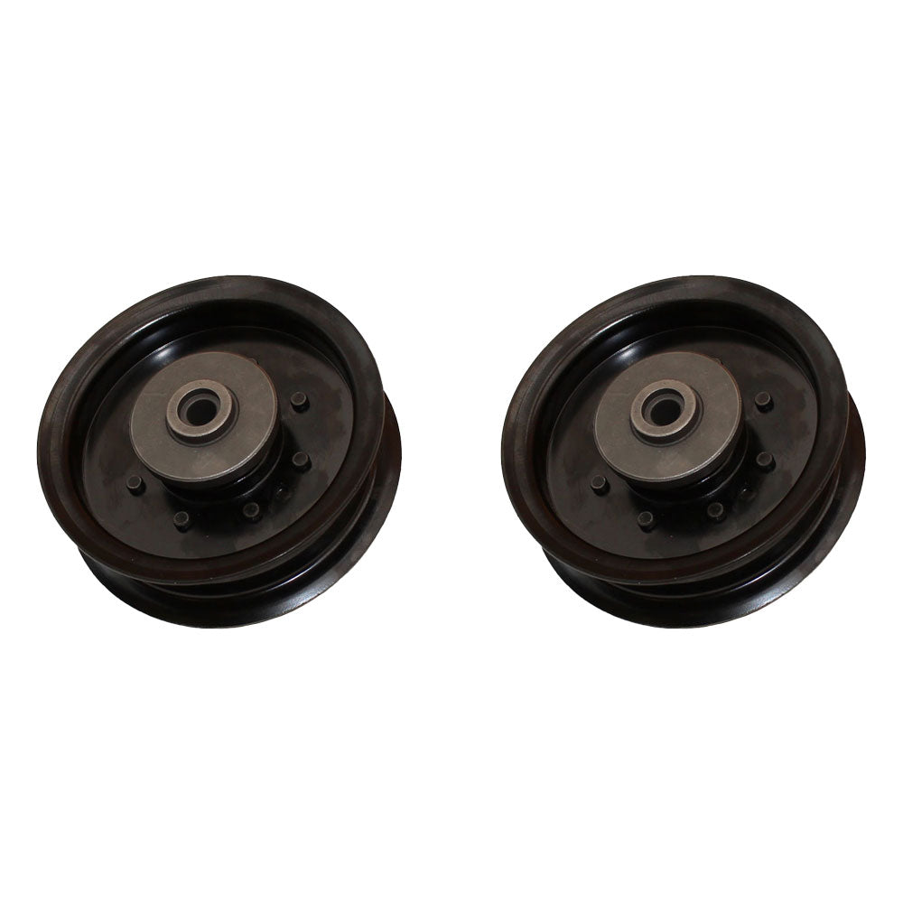 Qty 2: Flat Idler Pulley Fits Husqvarna Replaces 196104