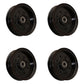 Qty 4: Flat Idler Pulley Fits Husqvarna Replaces 196104