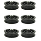 Qty 6: Flat Idler Pulley Fits Dixon Replaces 532194327