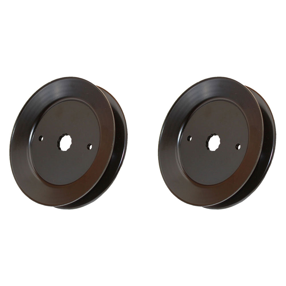 Qty 2: Steel Deck Pulley Fits Universal Products Replaces 7-05668
