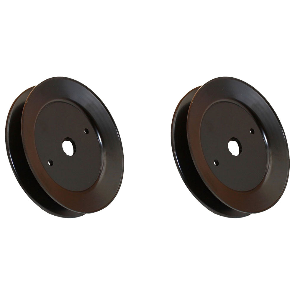 Qty 2: Steel Deck Pulley Fits AYP Replaces 129207