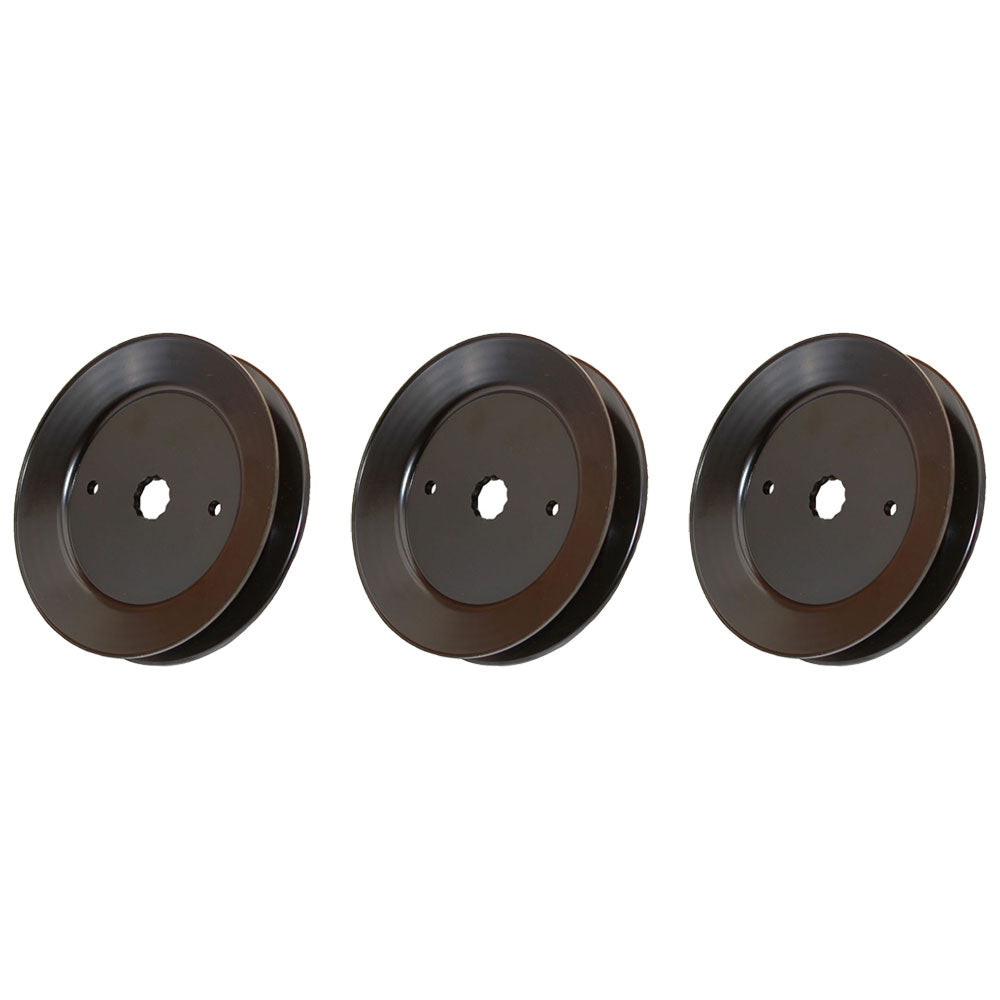 Qty 3: Steel Deck Pulley Fits Husqvarna Replaces 532129207