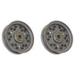 (2) Flat Idler Pulley Fits Bad Boy Mower ZT CZT Pup Lightning Outlaw