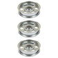 3 Flat Idler Deck Pulleys fit Bad Boy 033-7201-25 033-7201-00 ZT 48" 50" 60" MZ