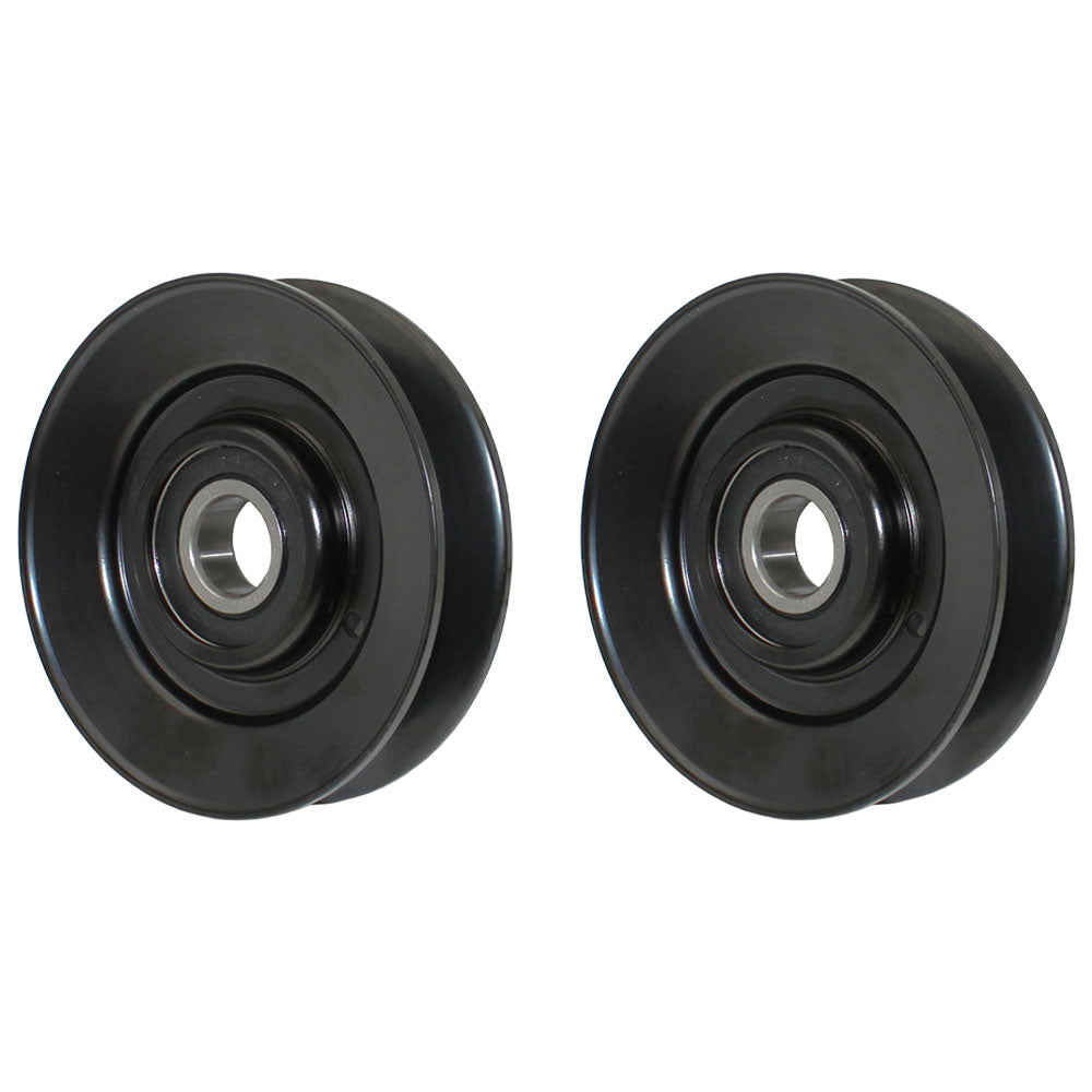 Qty. 2: V-Idler Pulley
 Fits John Deere Replaces AM118447