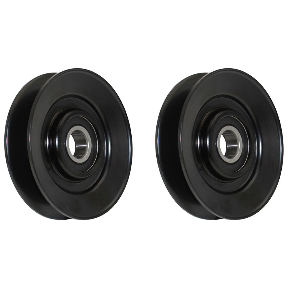 Qty. 2: V-Idler Pulley
 Fits John Deere Replaces AM118447