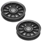 Qty 2: Flat Idler Pulley  Fits Ransome Replaces 2306005