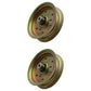 Qty (2) Idler Pulleys Fits Ariens Replaces 21546440