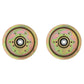 Qty (2) Idler Pulleys Fits Sears Replaces 532196106