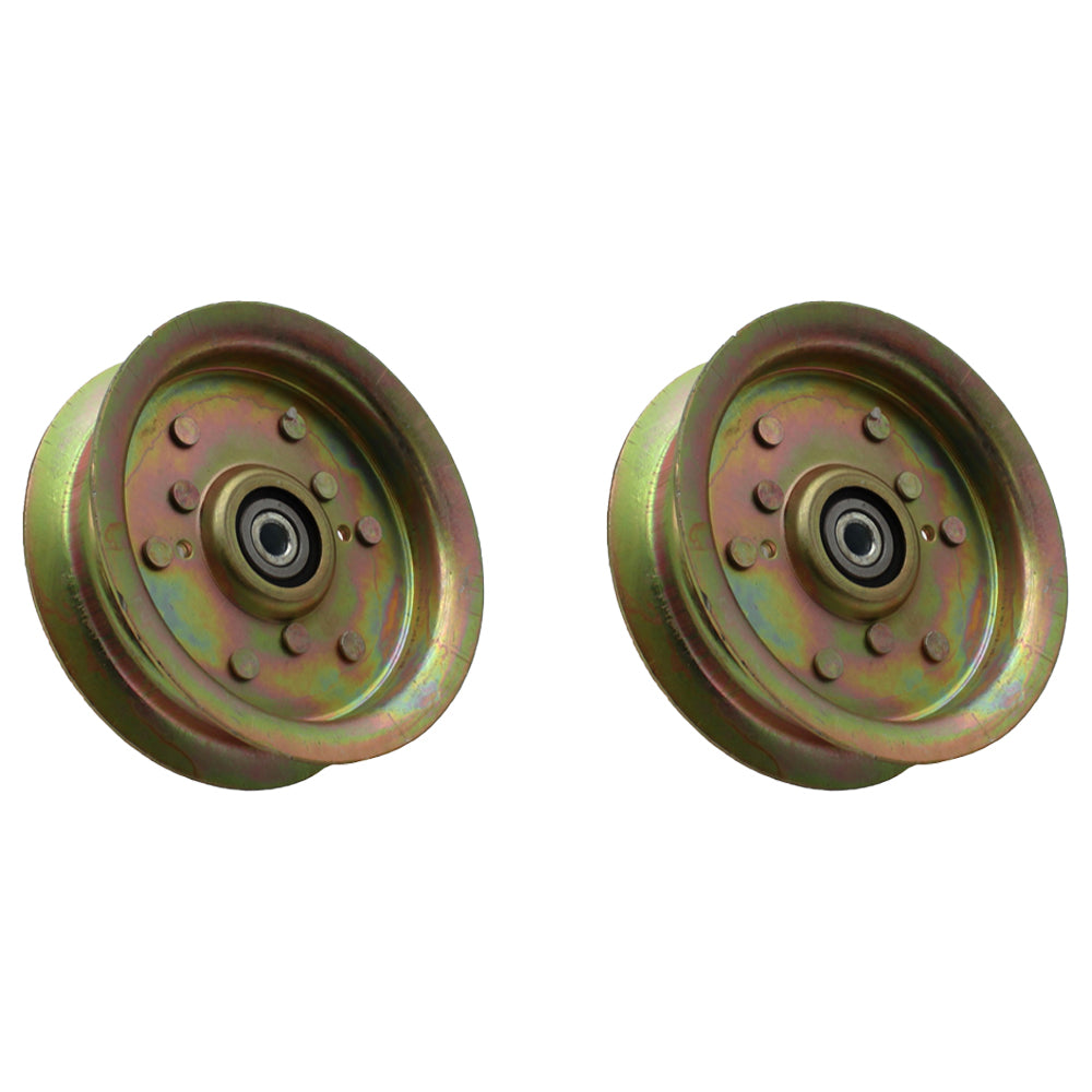 Qty (2) Idler Pulleys Fits Sears Replaces 532196106