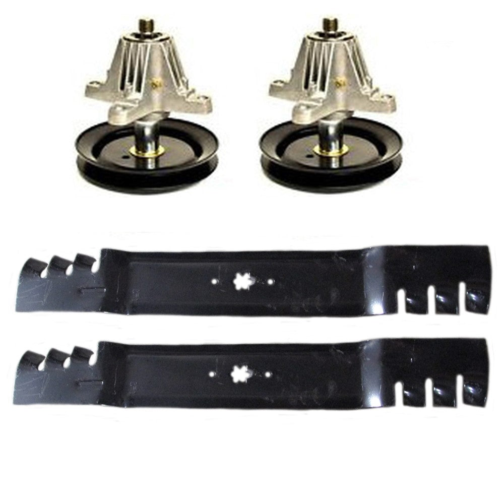 Spindle & Blade Kit Fits Bolens Replaces 742-0616