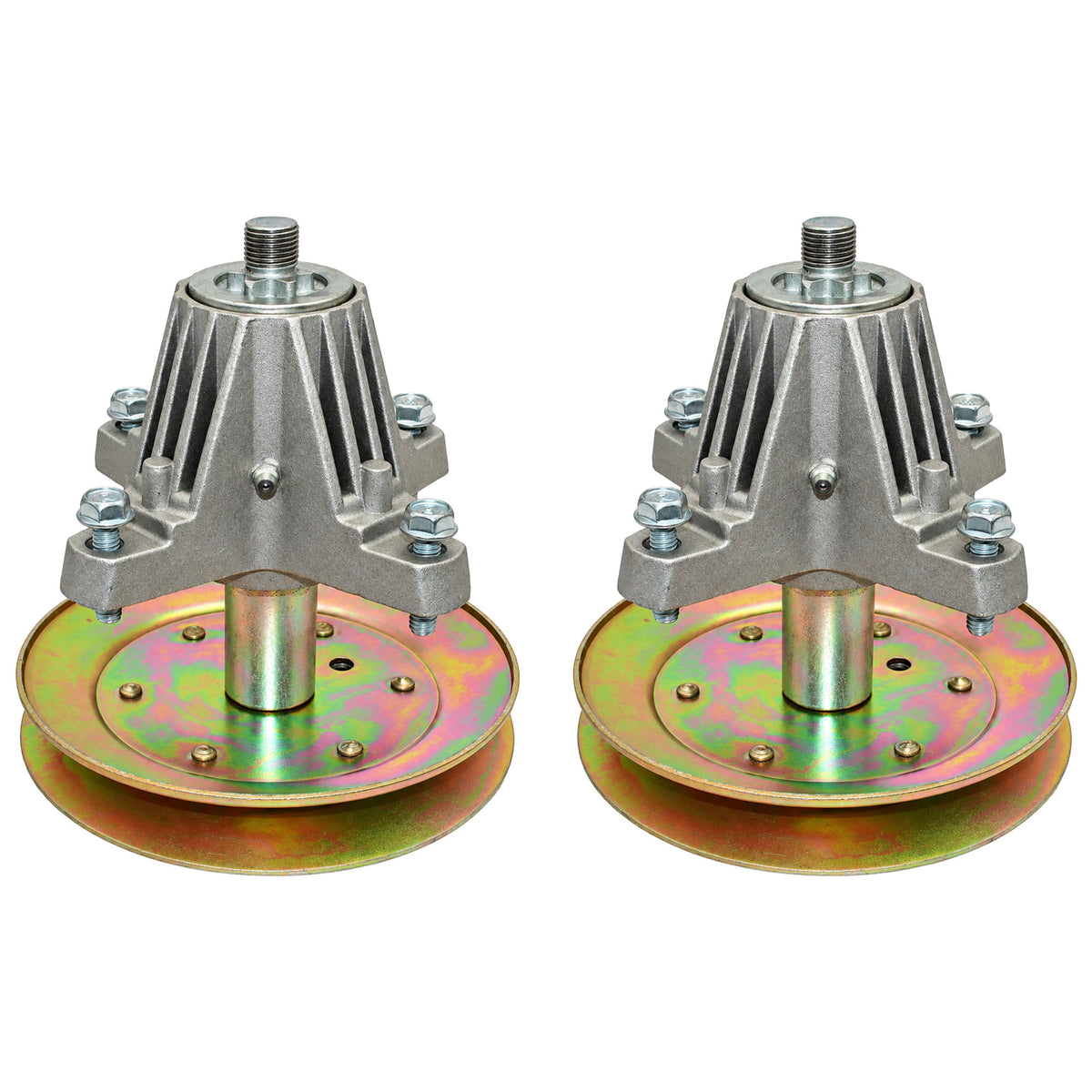 (2) Spindle Assembly for Yard Machines, Yard Man, Huskee Mowers