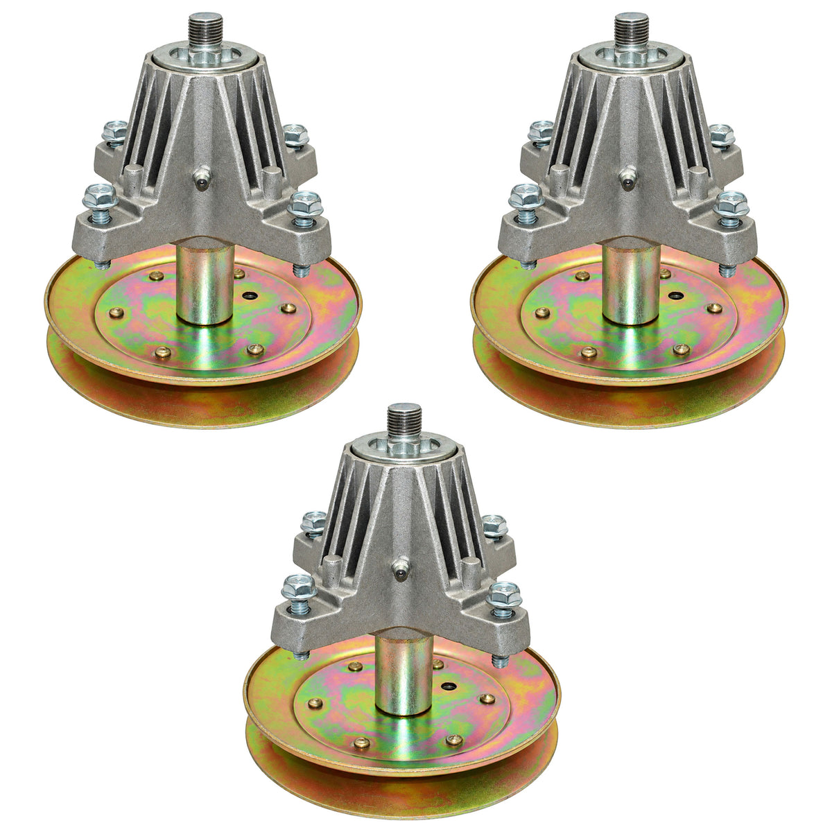 Qty 3: Spindle Assembly  Fits MTD Replaces 618-04822