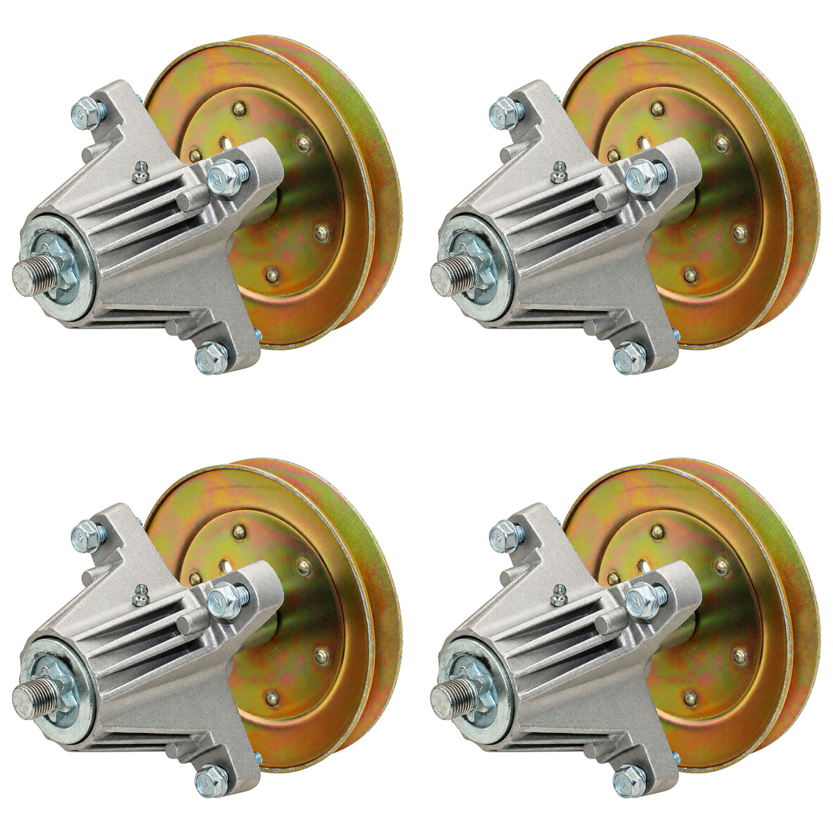 Qty 4: Spindle Assembly Fits MTD Replaces 618-04822