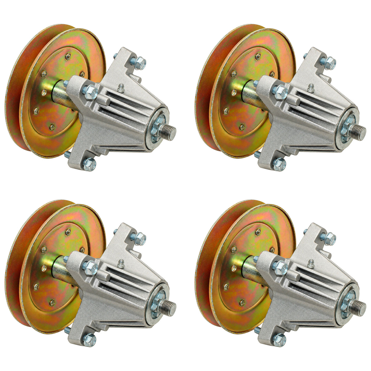 4 Pack Spindle Assembly fits MTD Fits Cub Cadet LTX Mowers 46" Deck 918-04865A