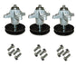 Set of 3 Spindle Assemblies w/ Hardware for MTD Fits Cub Cadet Troy-Bilt 54" Mow
