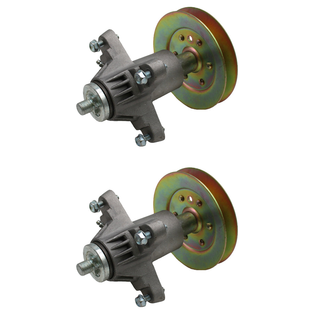 Qty 2: Spindle Assembly
 Fits Cub Cadet Replaces 618-04608