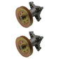 Qty 2: Spindle Assembly
 Fits Troy Bilt Replaces 618-04608