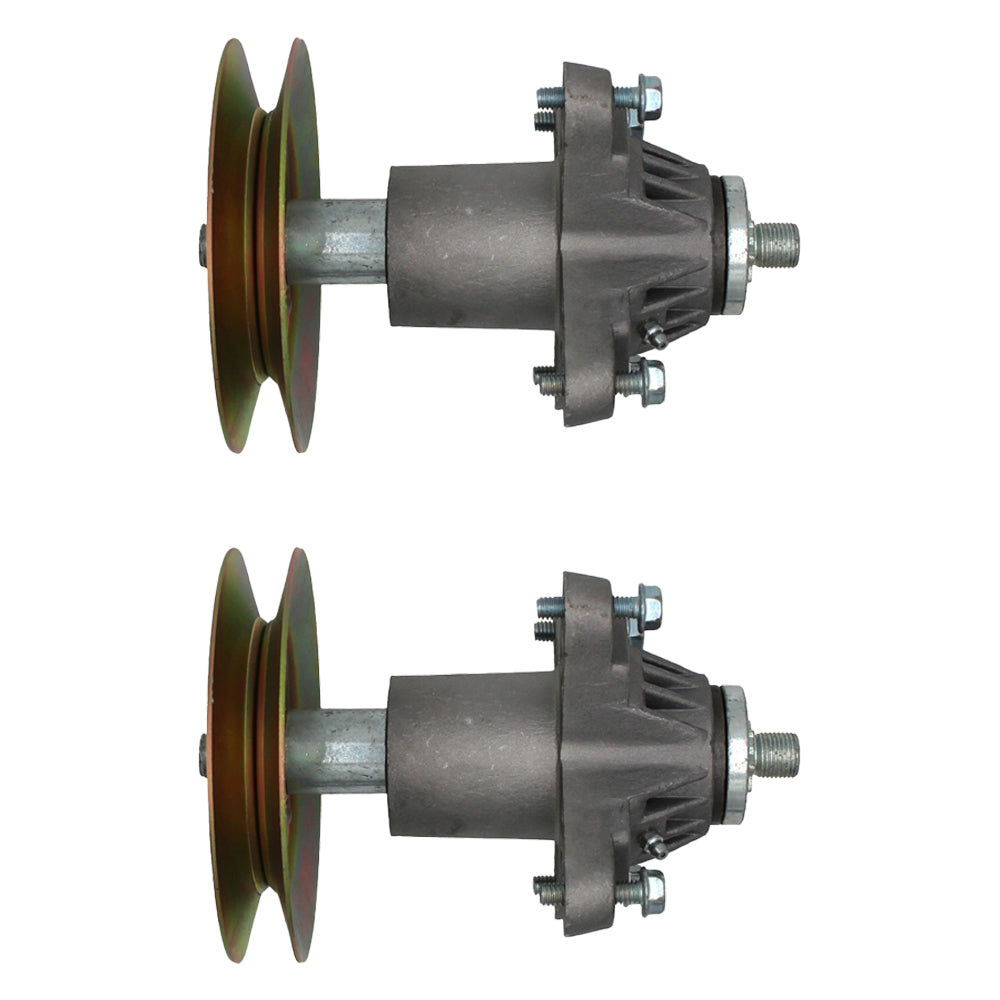 Qty 2: Spindle Assembly
 Fits Cub Cadet Replaces 618-04608