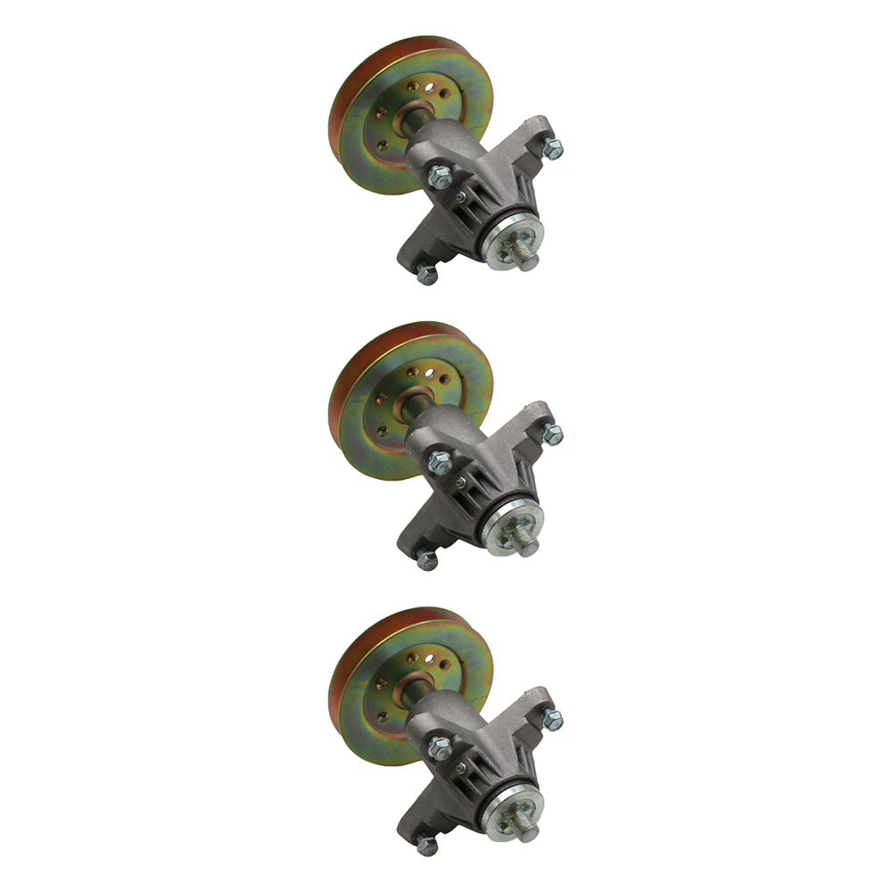 3 Pack Spindle Assembly for MTD 54" Deck 618-04608 618-04608A 618-0671