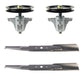 Spindle & Blades Fits Cub Cadet Replaces 618-04636