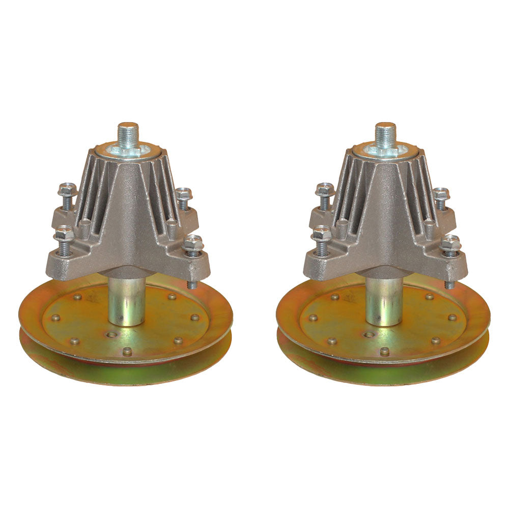 (2) 618-04636 Spindle Assemblies Fits Cub Cadet 46" Deck Models: LTX1045 LTX1046