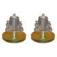 (2) Spindle Assemblies w/ Pulleys Lawn Mower Tractor Fits MTD 918-04865A